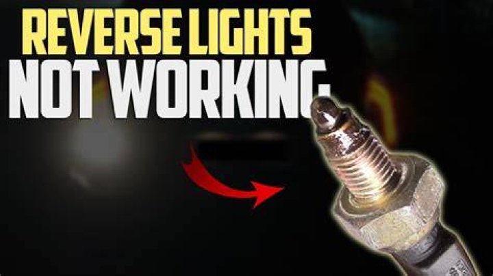 Why is my reverse light not coming on?