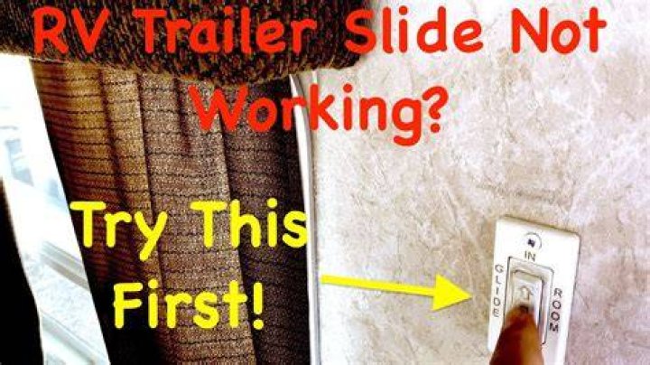 Why is my slide out not working properly?