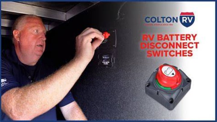 Why is there a battery disconnect switch on RVS?