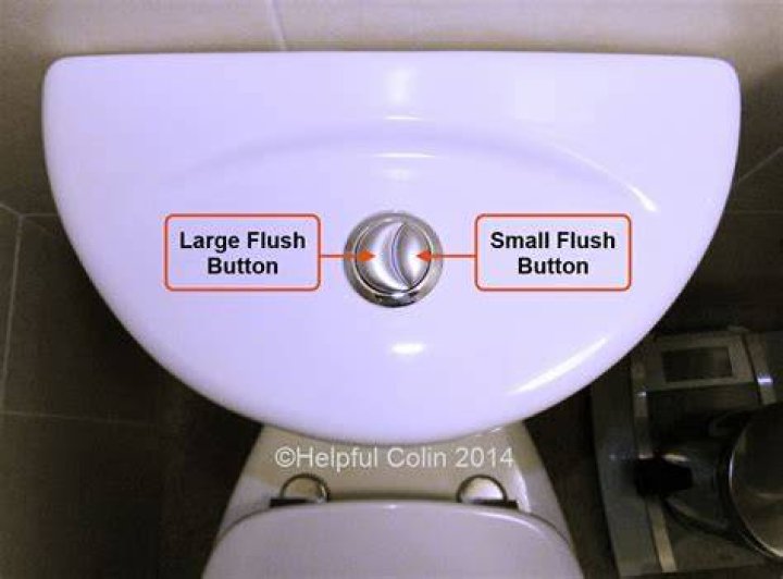 Why is there no flush button on my toilet?