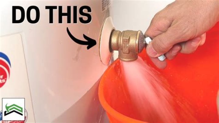 Why is water coming out of my water heater release valve?