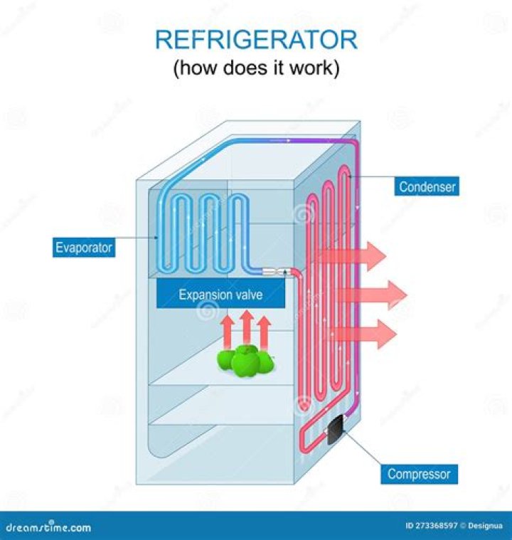 Why would a refrigerator door fall off?