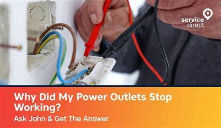 Why would two outlets stop working?